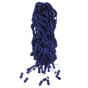 Kristal 8 mm 99 lu Tesbih - Lacivert - 10 Adet