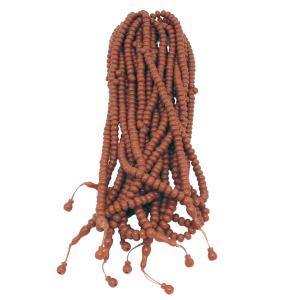 10 mm 99 lu Tesbih - Kahverengi - 10 Adet